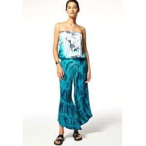 Young fabulous and broke avians strapless jumpsuit in ocean white